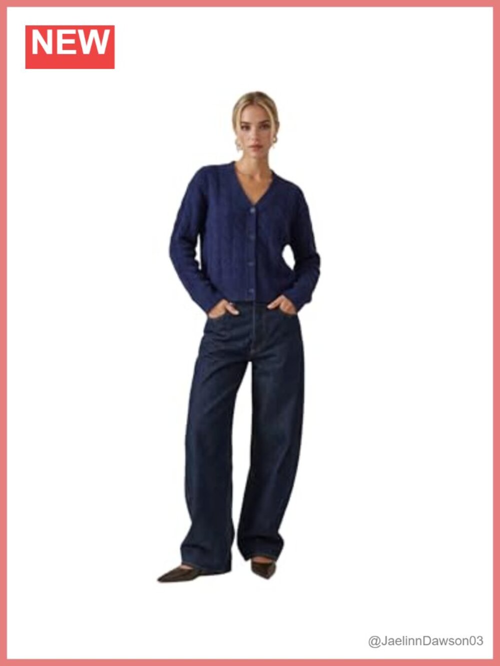 100% Cashmere Cable Knit Cardigan Button Shawl Neck Long Sleeve